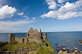 Dunluce Castle near Portrush, Co. Antrim.